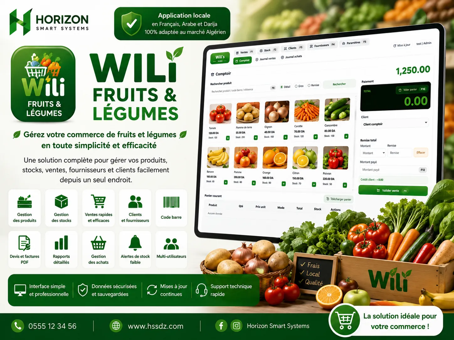 WILI Fruit & Légumes